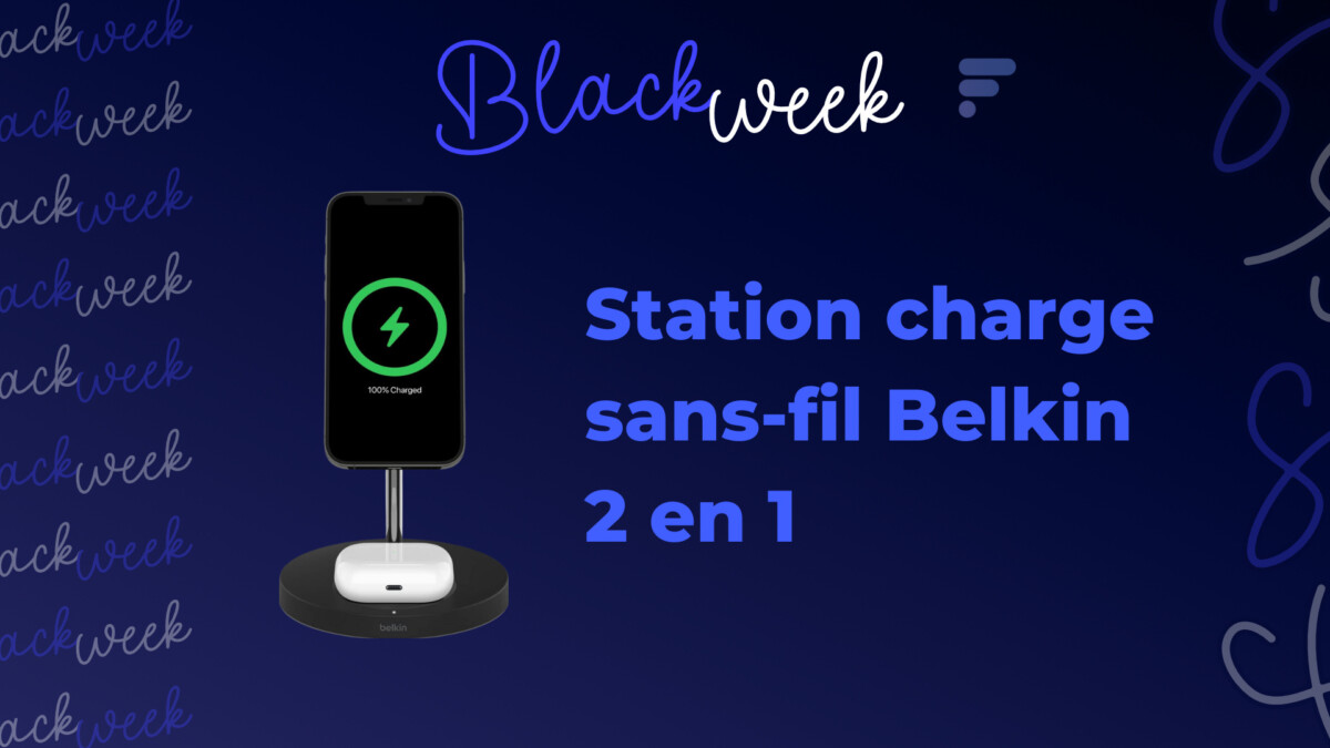 Borne de recharge Belkin Black Friday