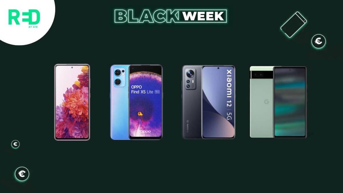 Black Week promos on smartphones have already arrived at RED