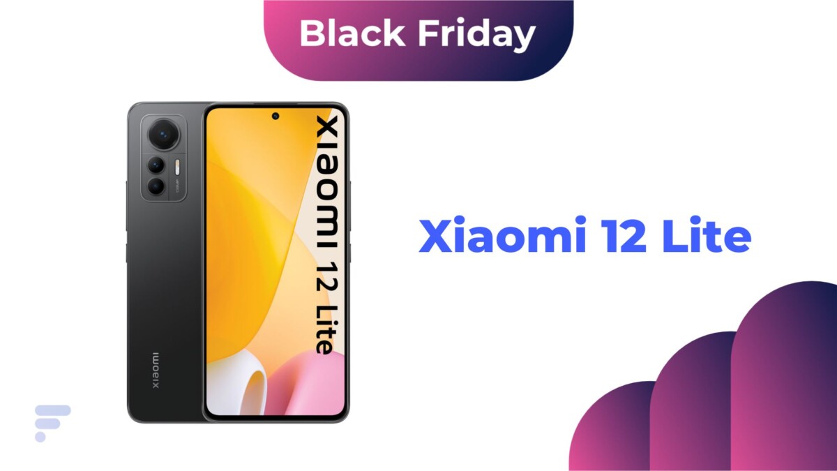 Le prix du récent Xiaomi 12 Lite 5G baisse de 100 € pour la Black Friday sur...