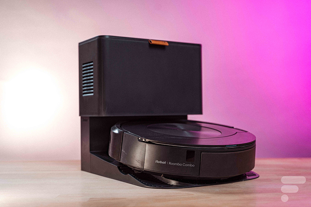Aspirateur robot Roomba - i7558 - Noir IROBOT : l'aspirateur robot à Prix  Carrefour