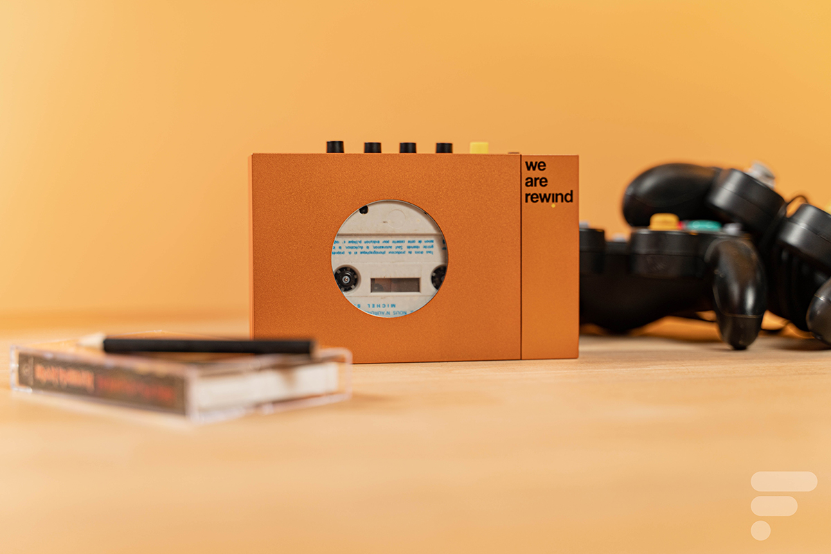 Test We Are Rewind: un séduisant baladeur cassette dopé au Bluetooth