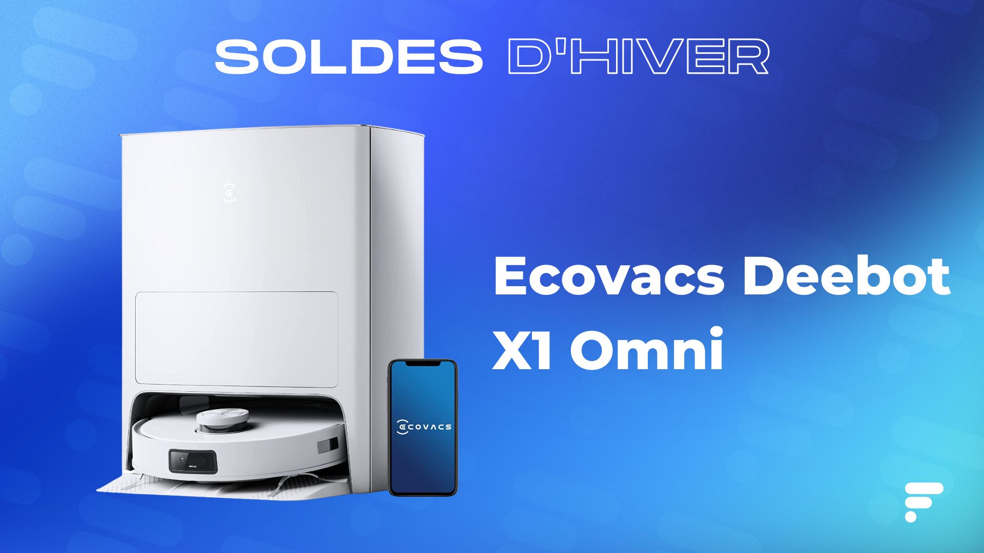 Ecovacs Deebot X1e Omni : cet aspirateur premium perd 43 % de son prix lors  des soldes