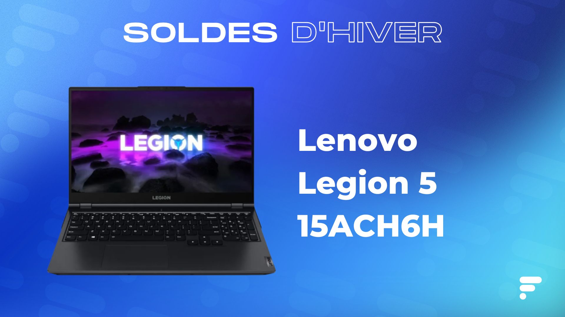Bon prix sur ce PC portable gamer Lenovo Legion 5 avec une RTX 3060