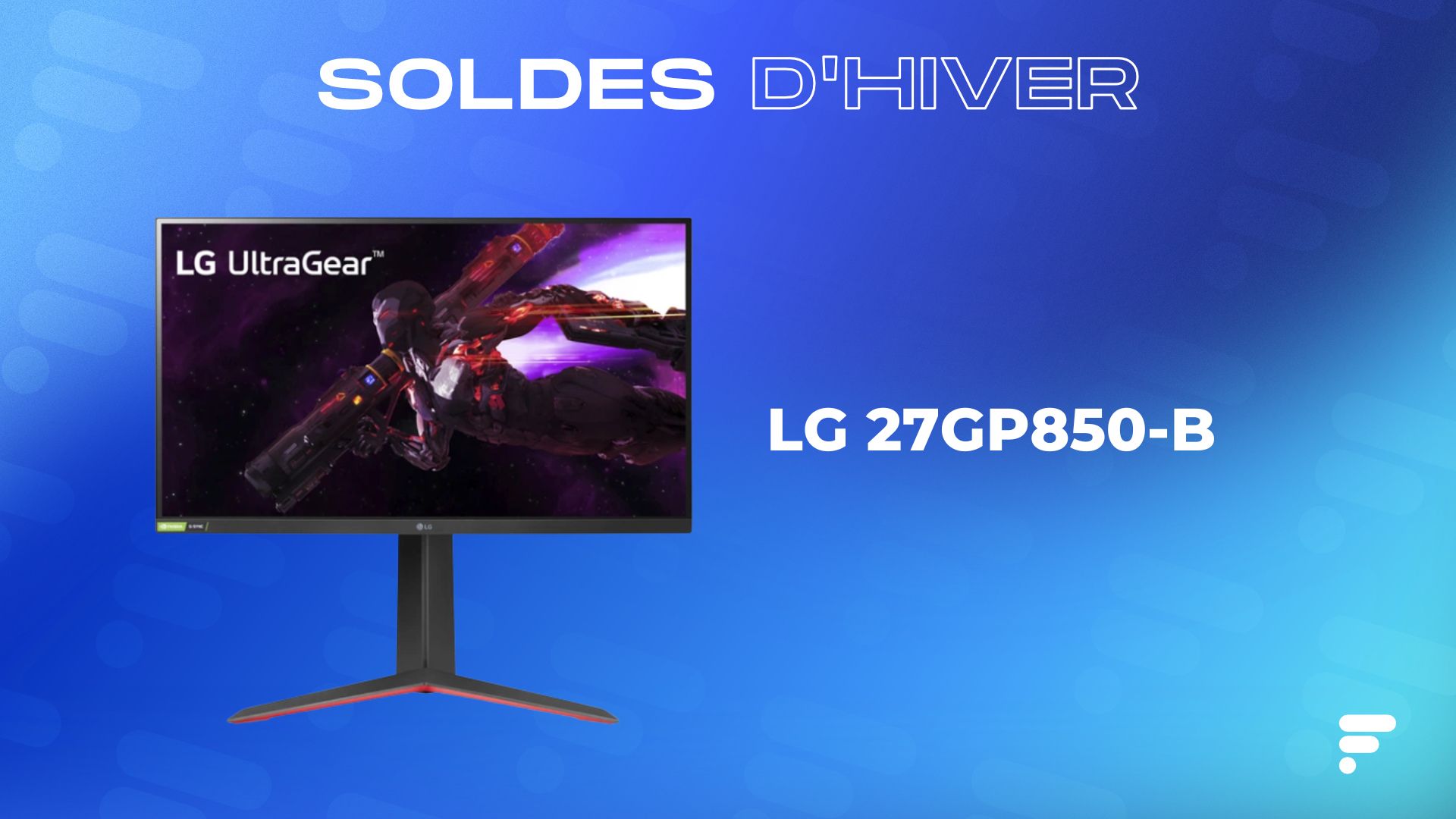 Pour les soldes, cet écran PC LG 27″, QHD et 165 Hz est un bon