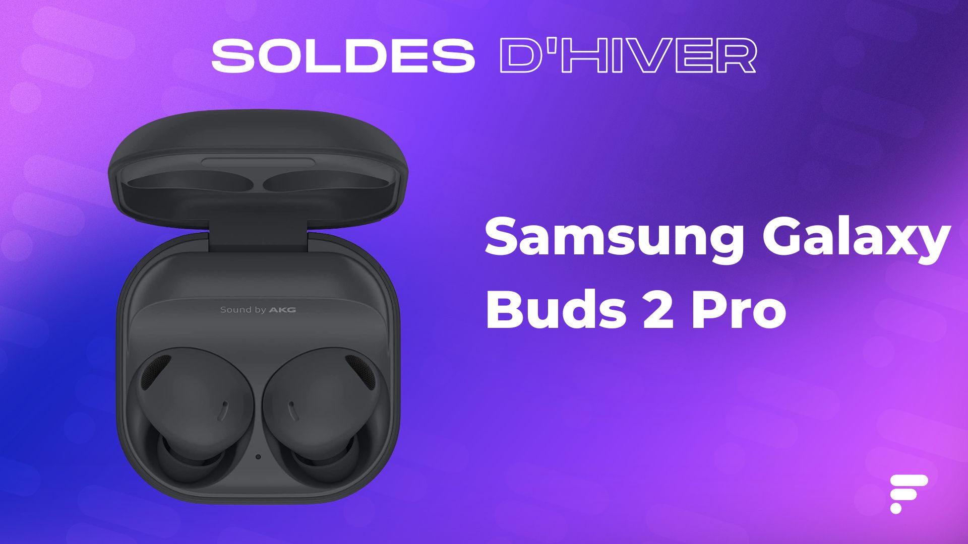 vous propose les écouteurs sans fil Galaxy Buds 2 Pro de Samsung à  prix réduit