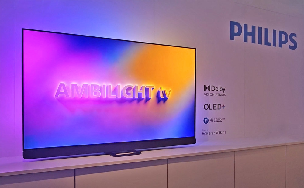 Philips OLED TV Ambilight 4K 48OLED808/12 : : Electrónica