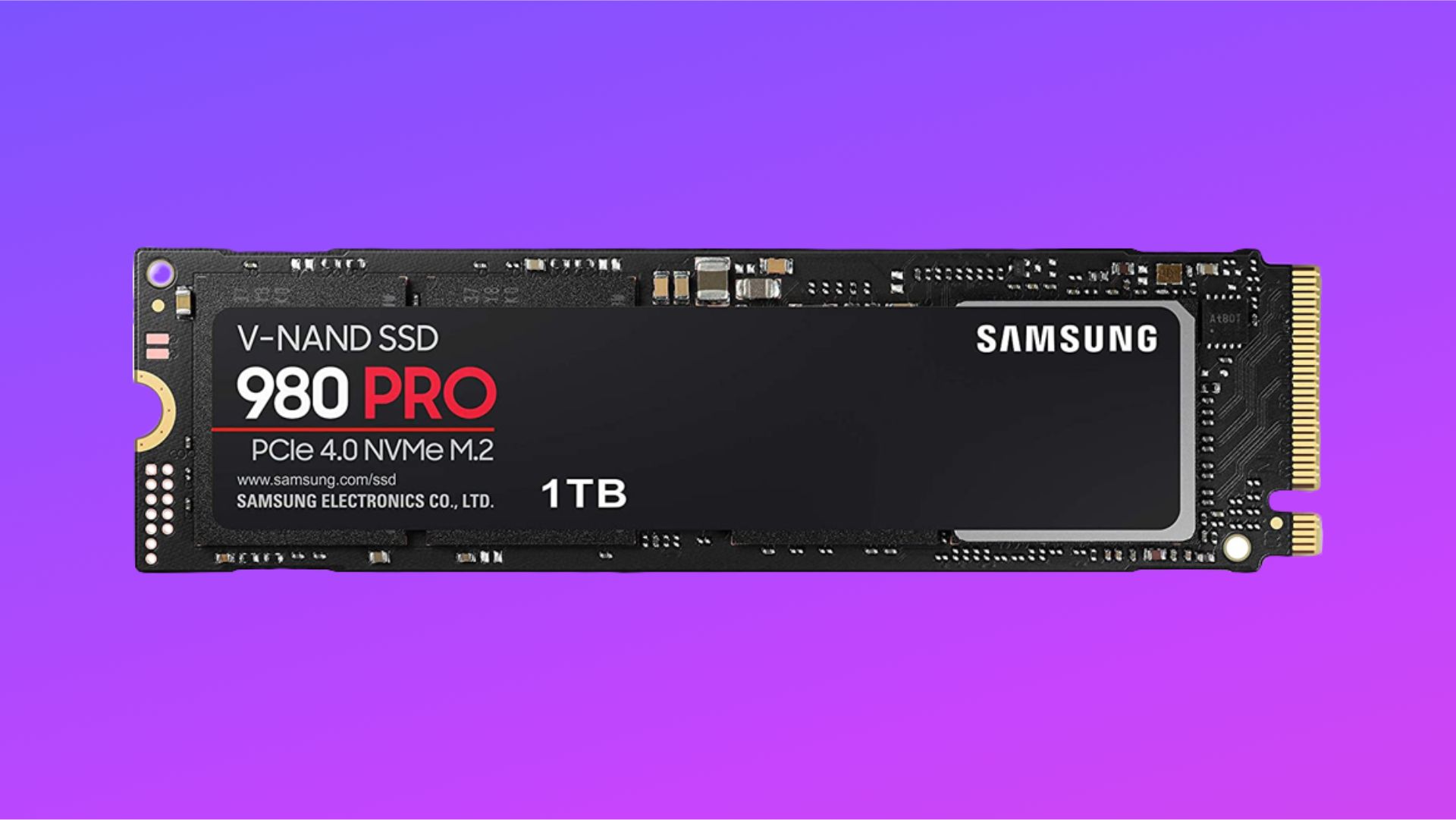 Le Samsung 980 Pro 2To, SSD NVMe compatible PS5 est à un prix