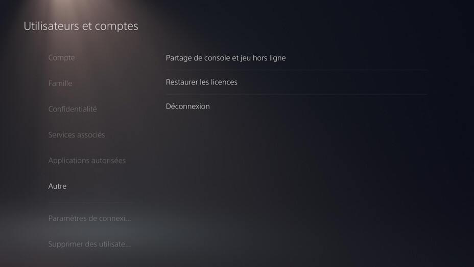 comment déconnecter son compte valorant sur ps5