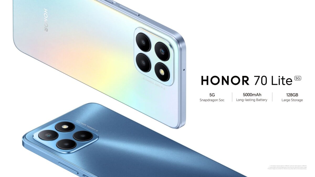 The Honor 70 Lite arrives in France: what does it offer for 200 euros?