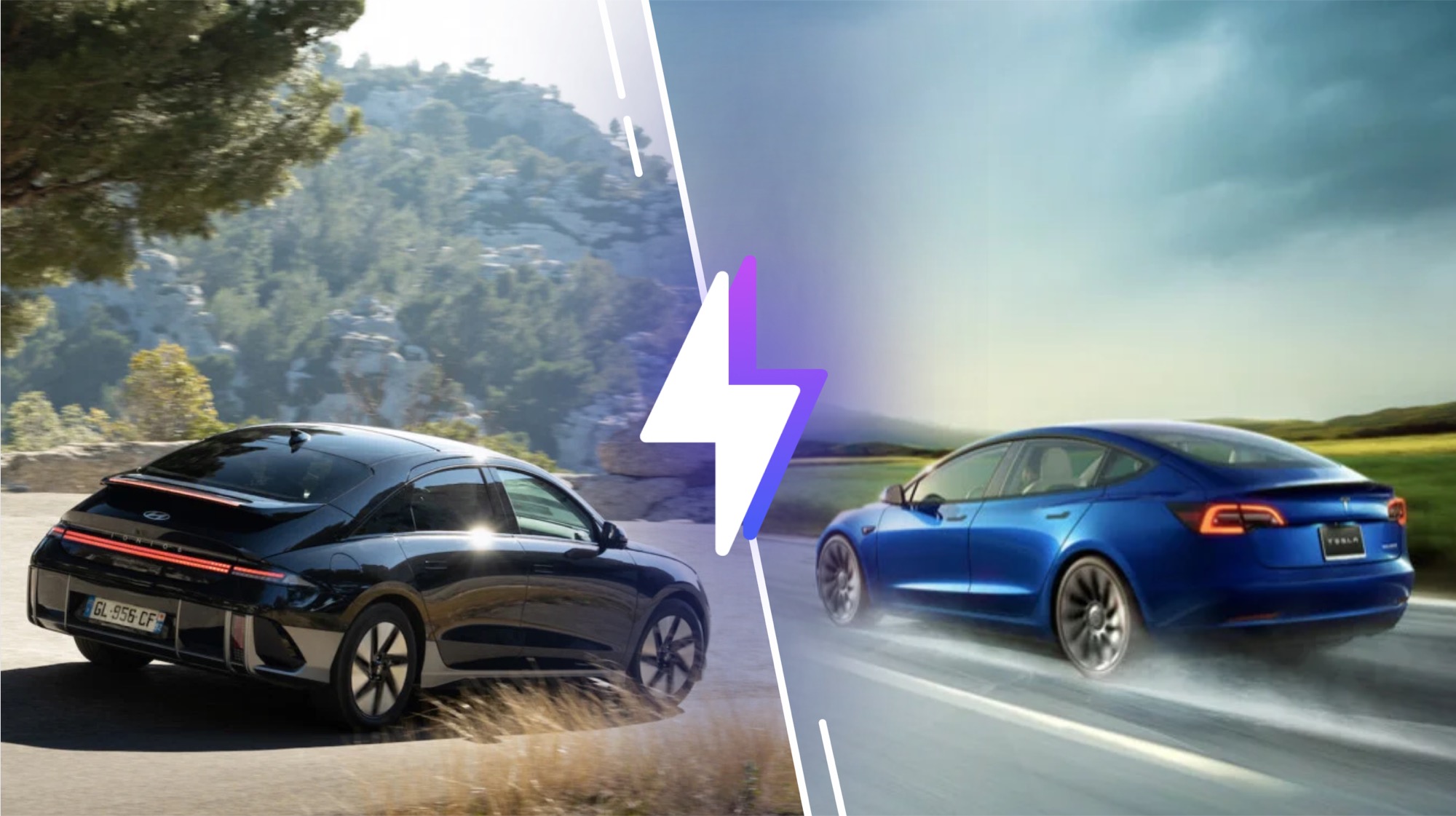 Hyundai Ioniq 6 vs Tesla Model 3 : laquelle est la meilleure voiture électrique ?