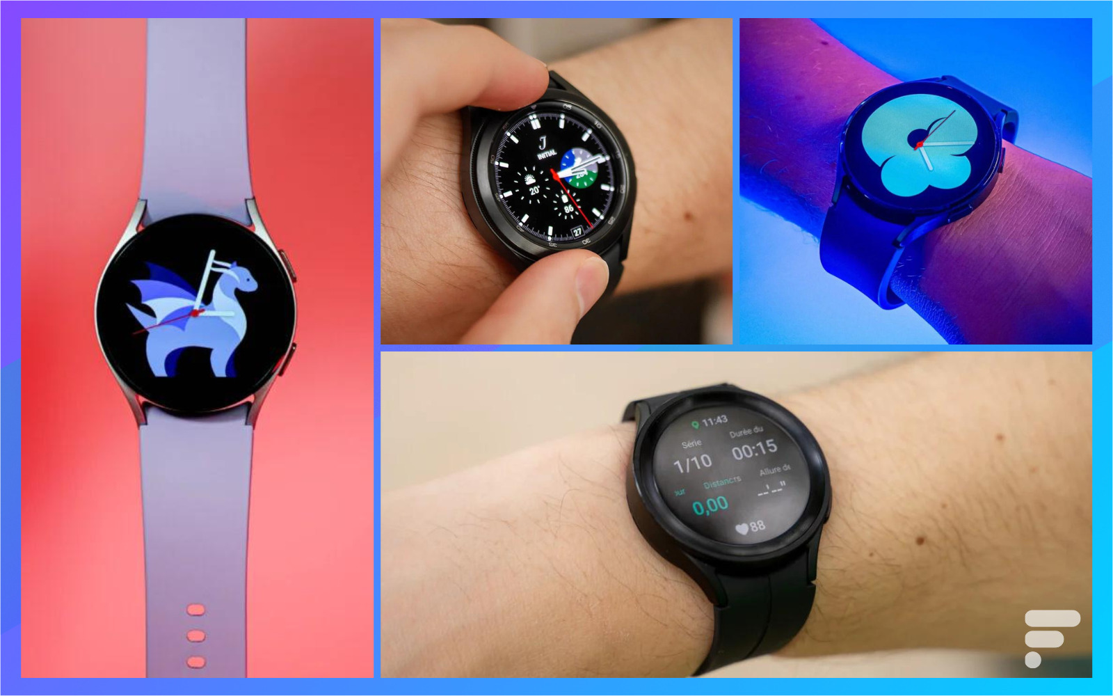 Test Montre connectée Samsung Galaxy Watch Active : discrète et