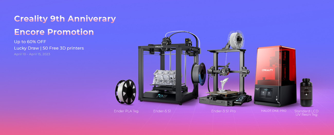 Rapides et précises, ces nouvelles imprimantes 3D de Creality sont à bon  prix pour leur lancement