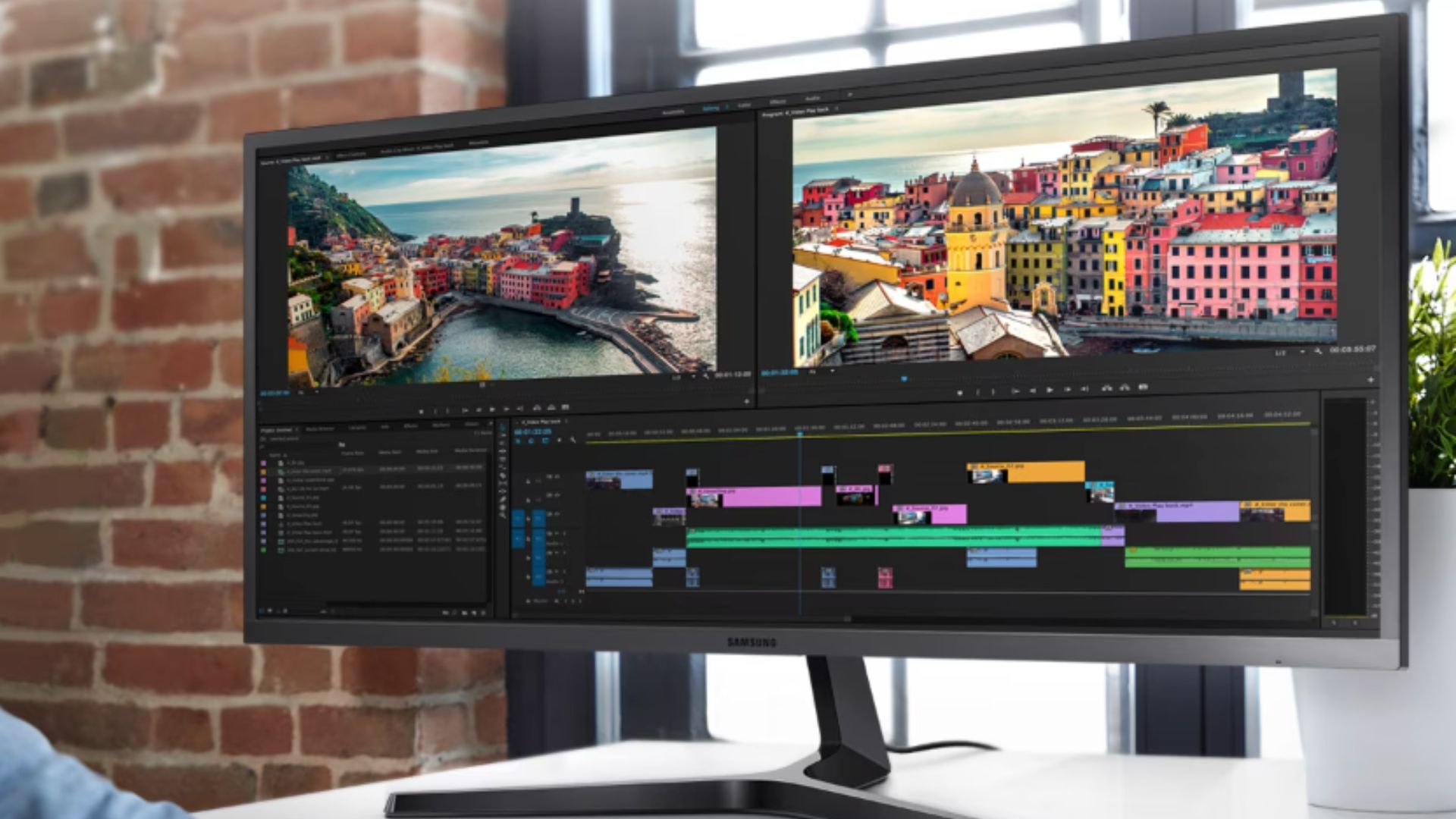 At -44%, this Samsung 34″ WQHD PC monitor will appeal to creatives and teleworkers