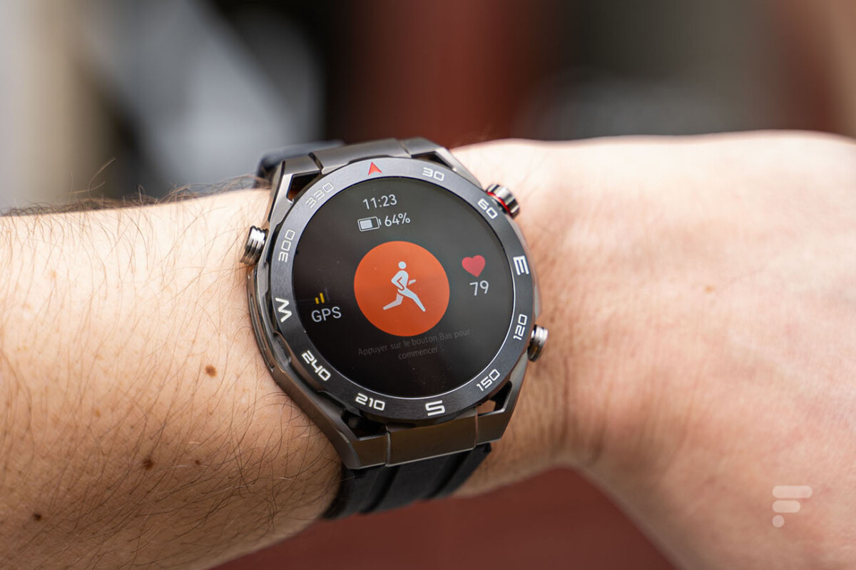 La Huawei Watch Ultimate est compatible GPS