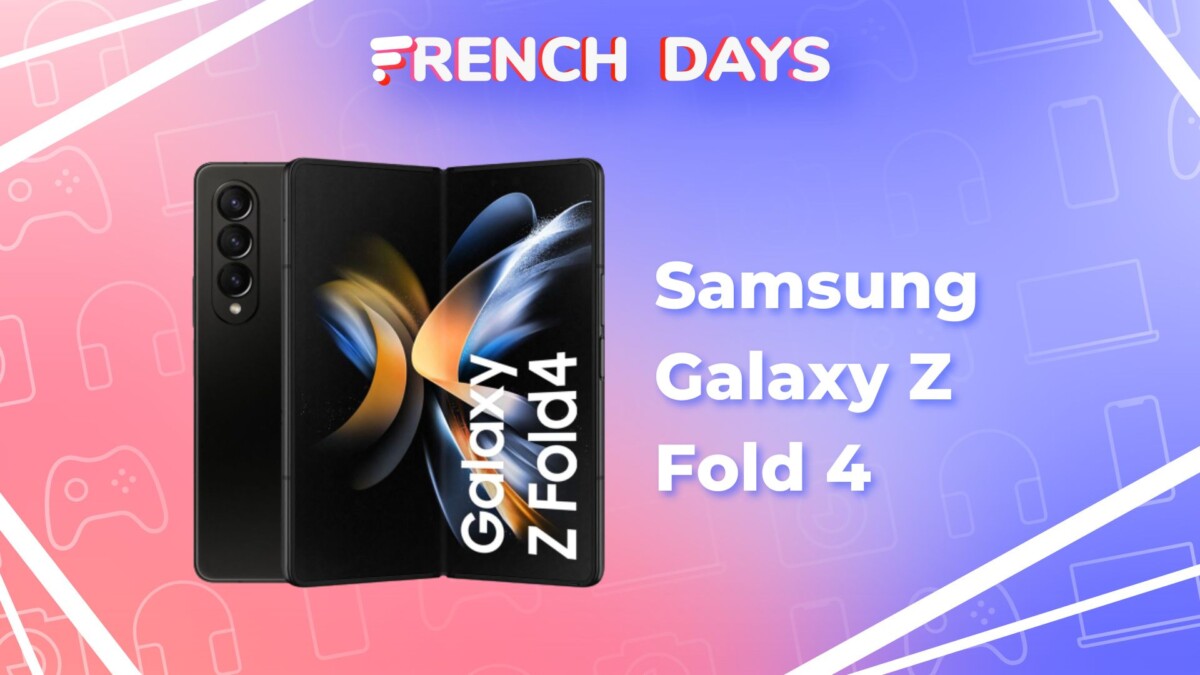 samsung galaxy z fold 4 french days 2023