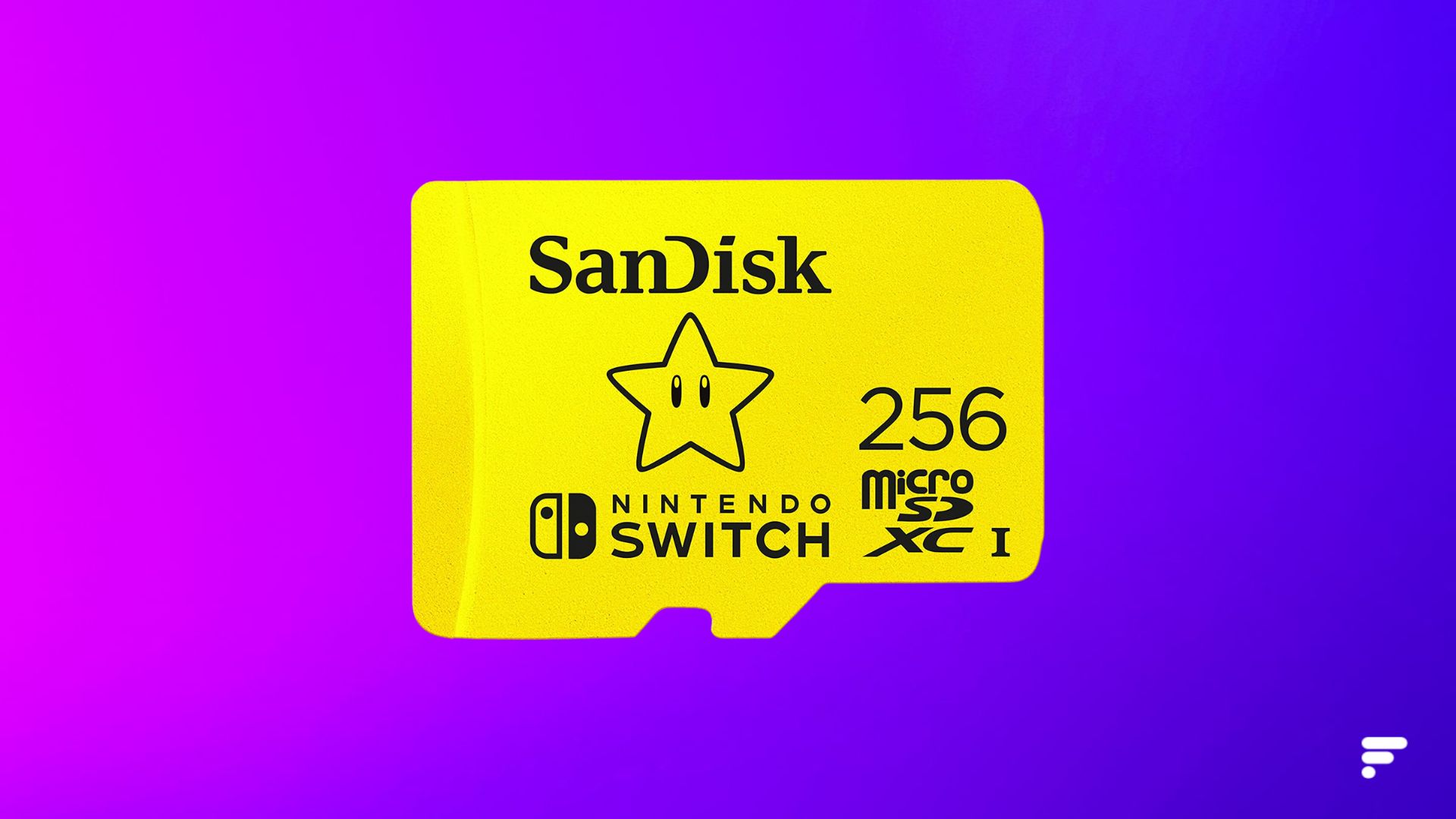 Cette carte mémoire SanDisk 256 Go pour Switch n'est pas chère