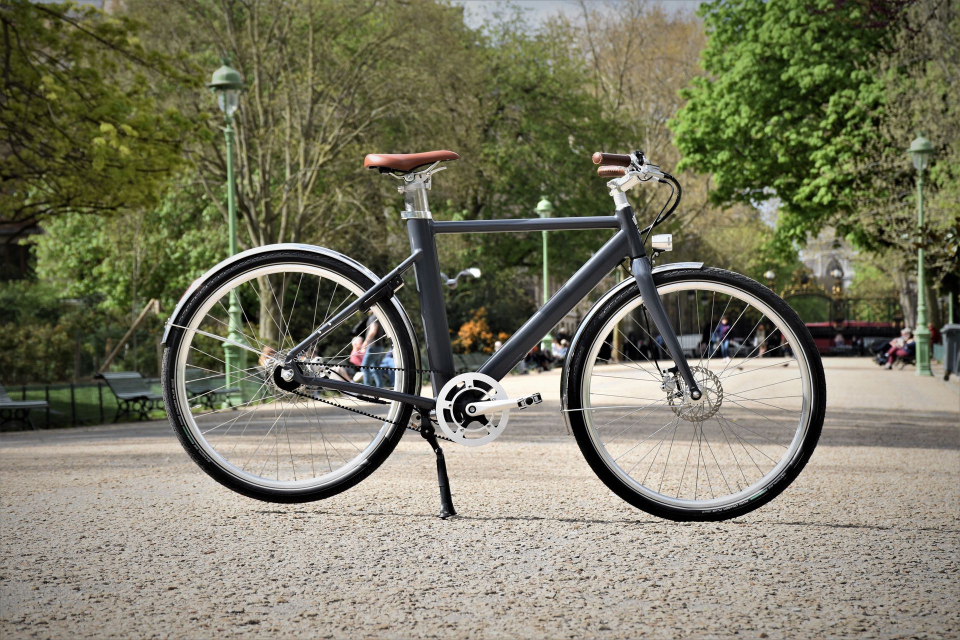 Cloche de vélo avec poignée de vélo à son fort compatible avec 22
