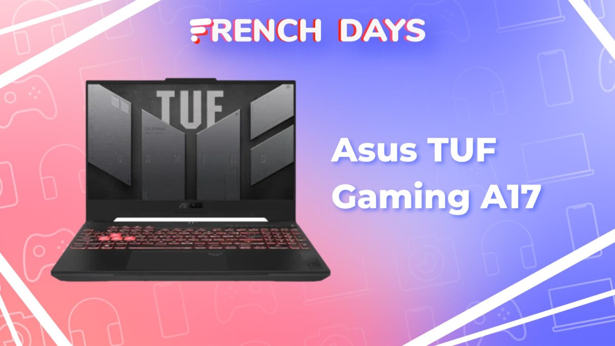 asus tuf gaming a17 french days 2023