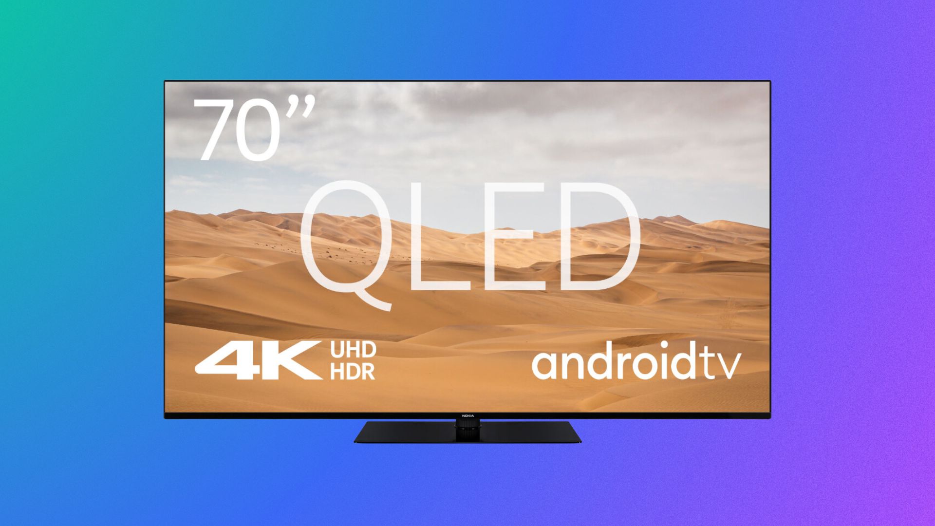 Jamais un TV 4K QLED grand de 70 pouces sous Android n'a coûté aussi peu  cher