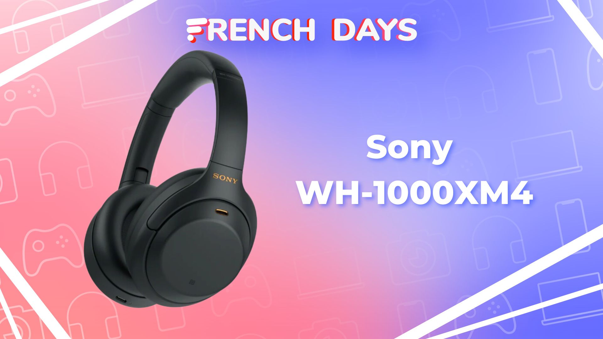 Le casque Sony WH1000XM4 passe sous la barre des 200€ chez
