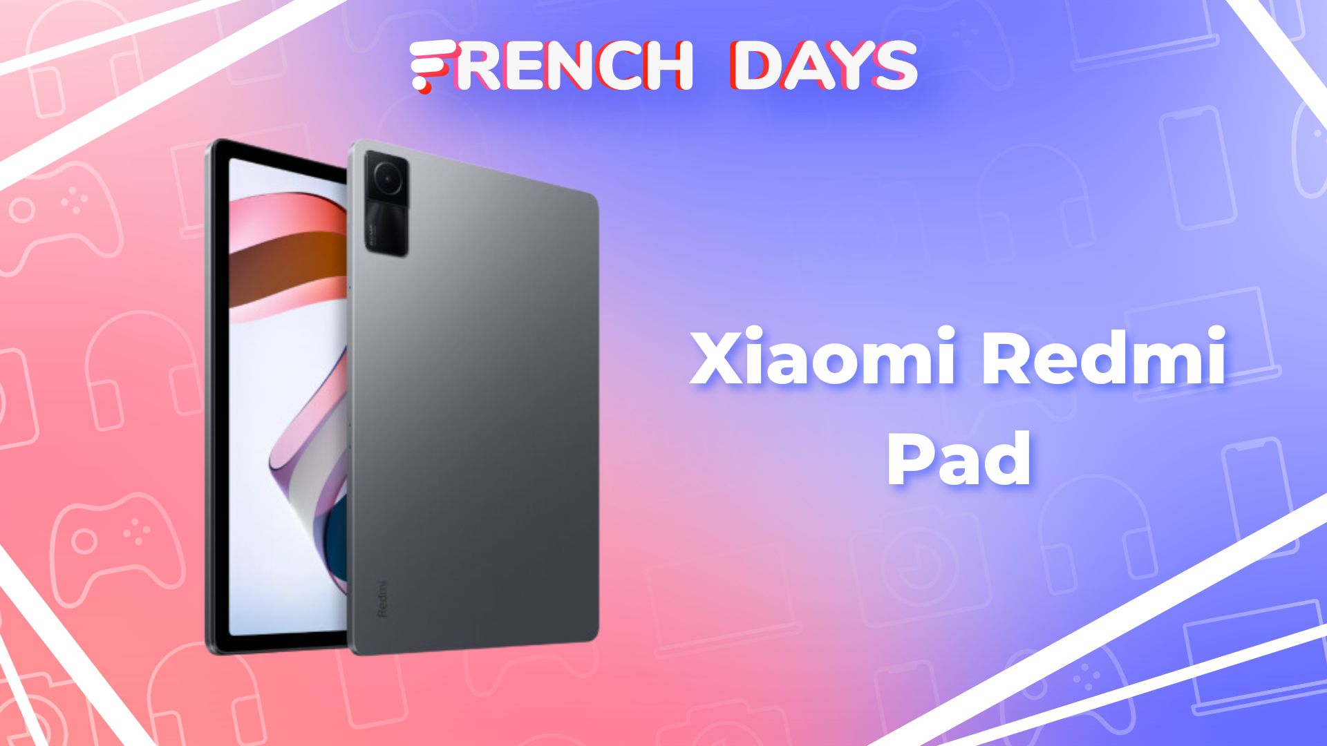 À l'occasion du Single's Day, la tablette Xiaomi Redmi Pad passe