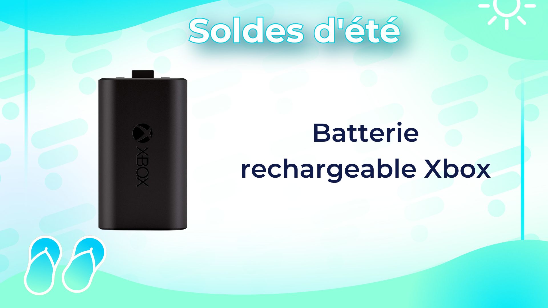 Kit de recharge avec batterie et câble pour manette Xbox serie X/S