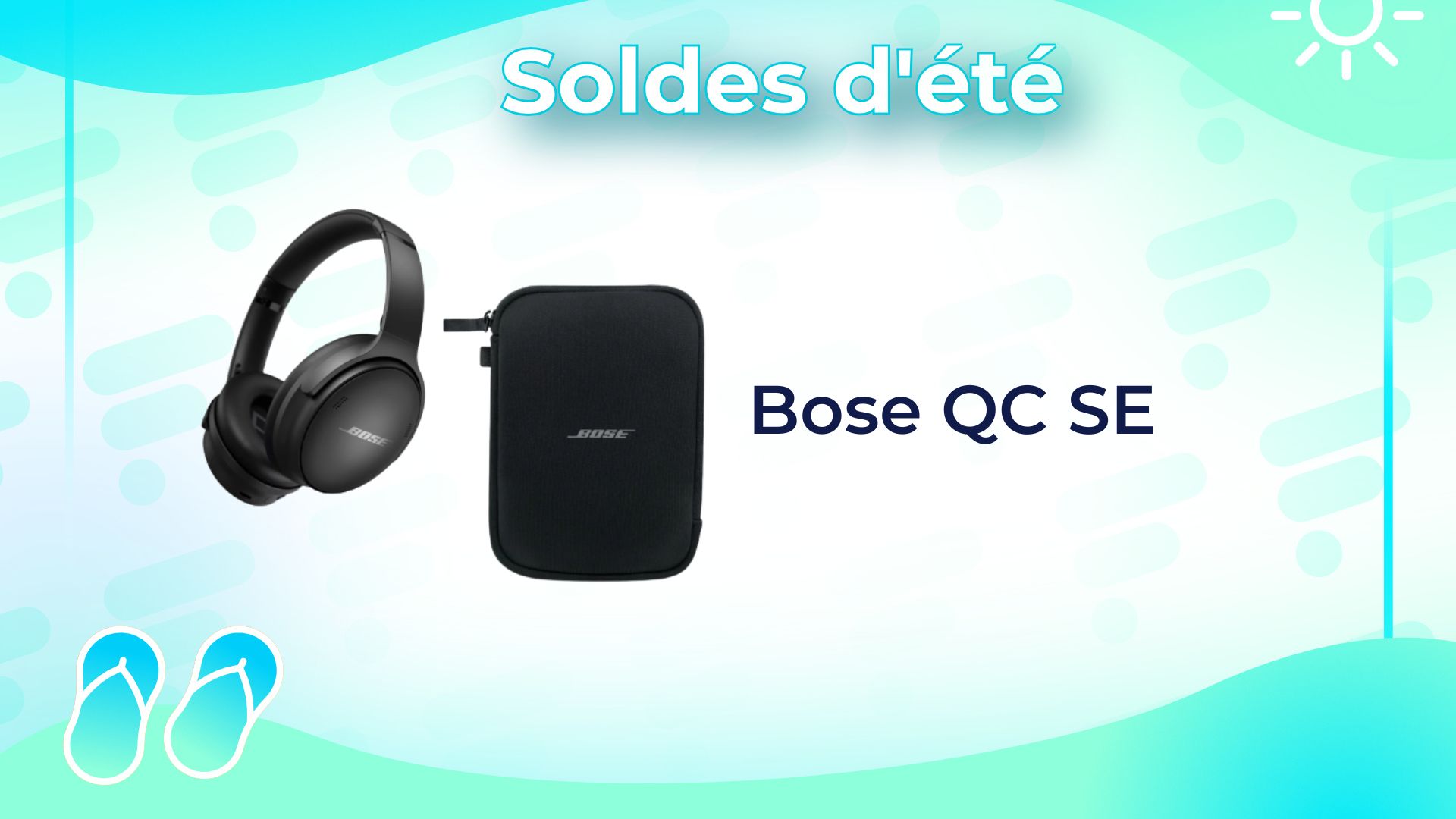 Bose QC SE : le jumeau du QC 45 voit son prix chuter à 170 € lors des soldes