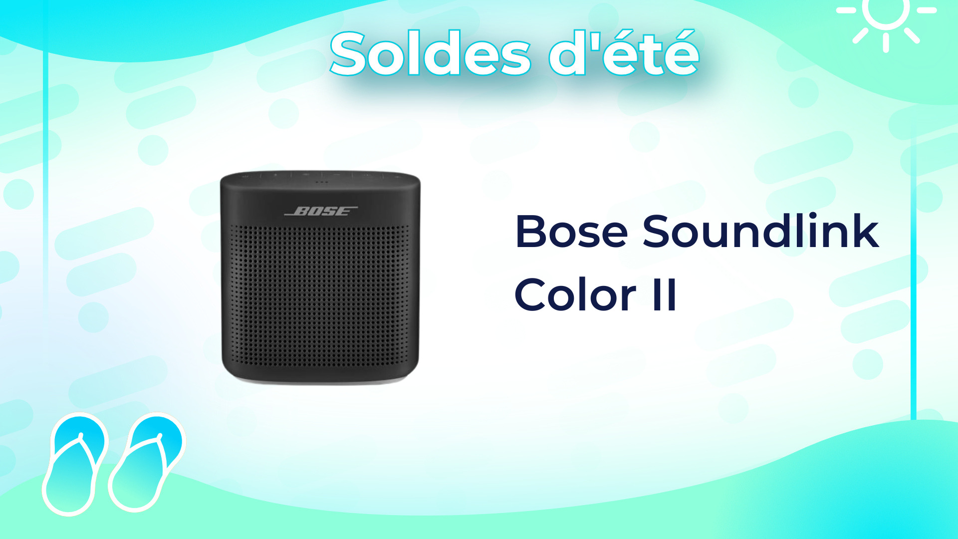 L'enceinte Bluetooth Bose Soundlink Color II est soldée à -35 % à