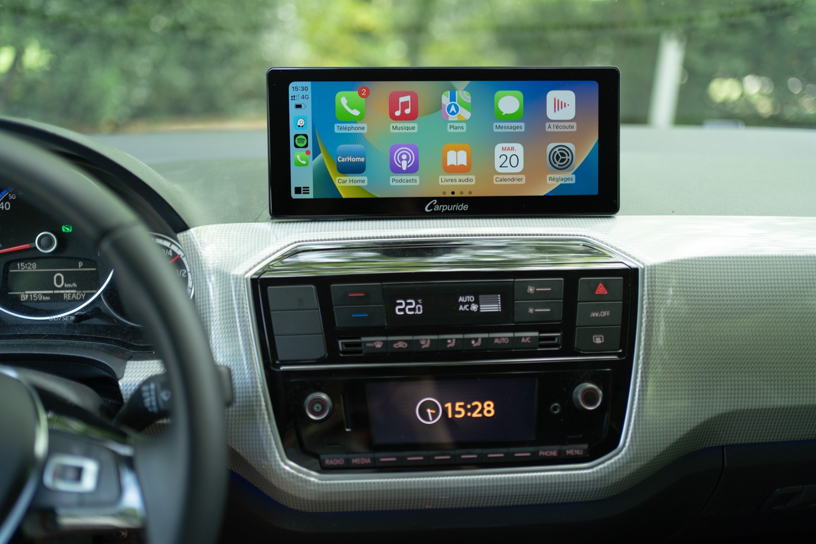 Changement de l'autoradio Audi TTS 2 par un appareil Android, grand écran  tactile, 4K 
