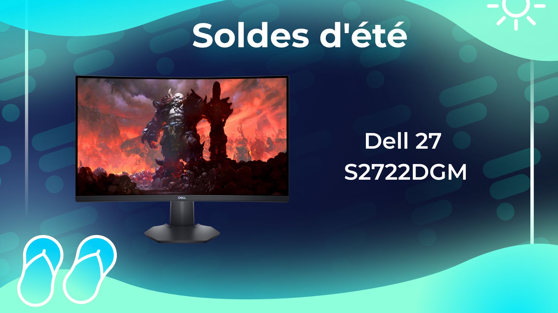 Avis aux gamers, cet écran incurvé PC Dell QHD 27 est moins cher