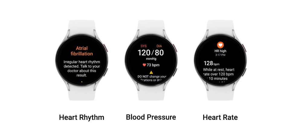 La nouvelle notification de rythme cardiaque irrégulier sur la Galaxy Watch