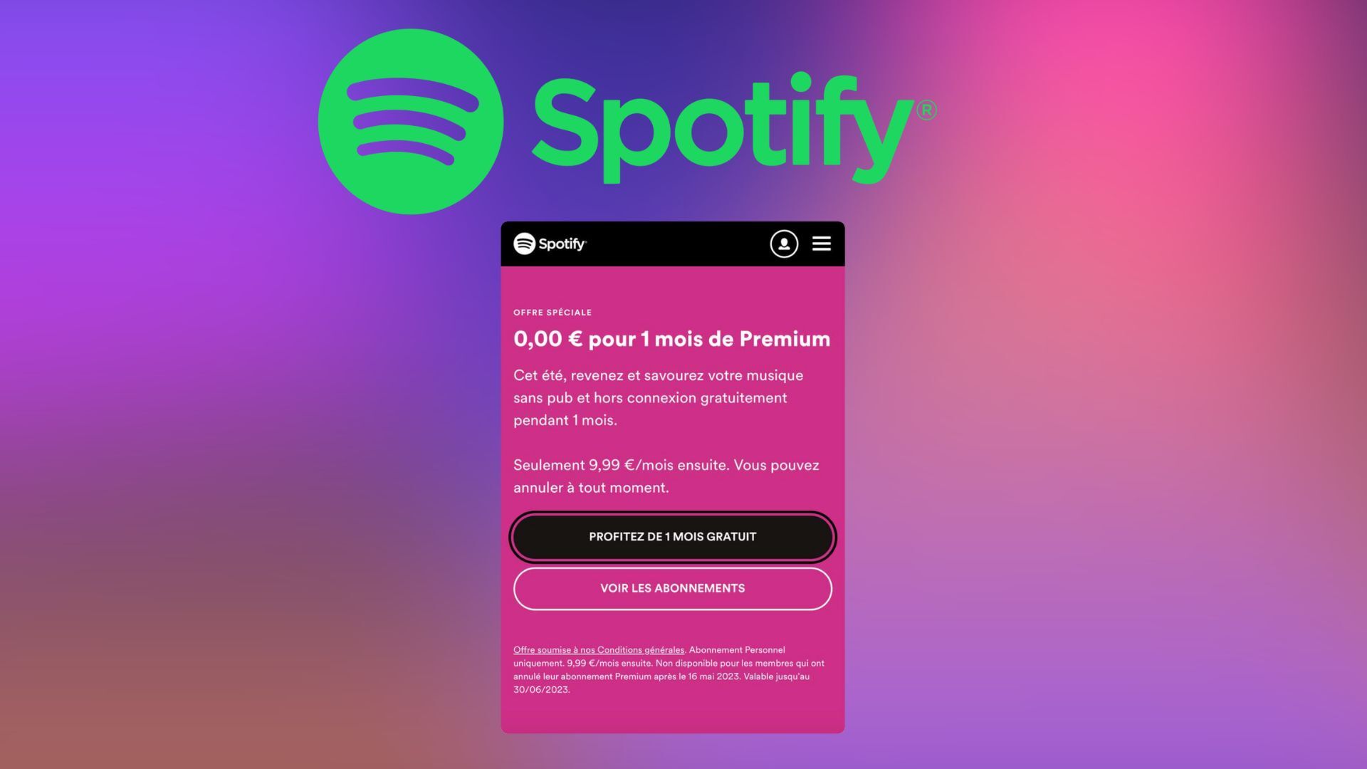 Spotify ofrece 1 mes gratis para su suscripción premium para miembros antiguos