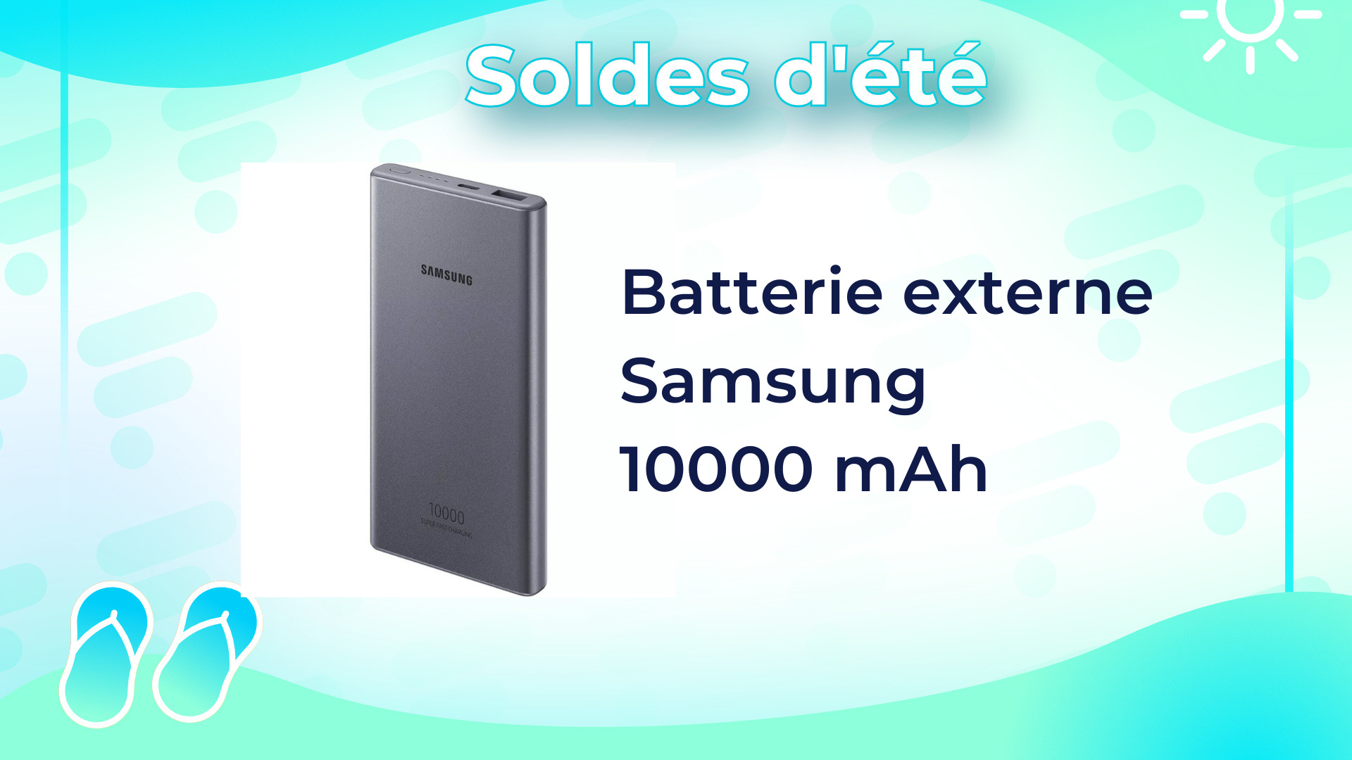À seulement 10 euros, cette batterie externe Samsung peut devenir un  excellent compagnon de voyage