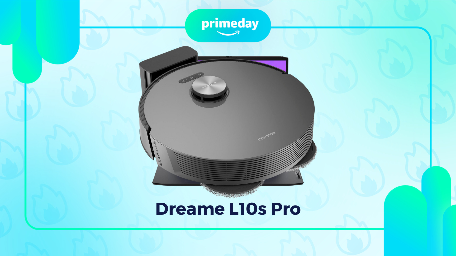 DREAME L10 Prime - Aspirateur Robot Laveur - Nettoyage Automatique