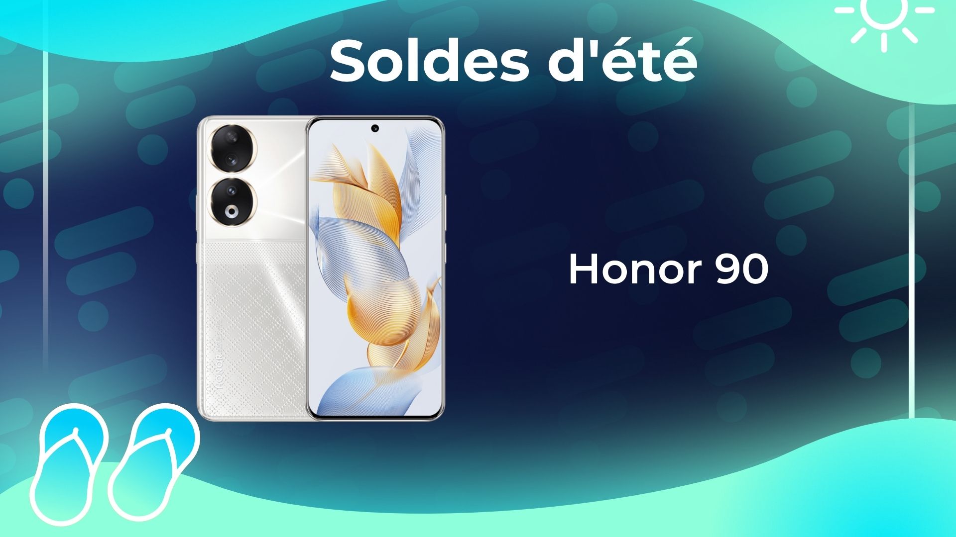 Le nouveau Honor 90 est arrivé et profite d'une belle offre de lancement  pendant les soldes