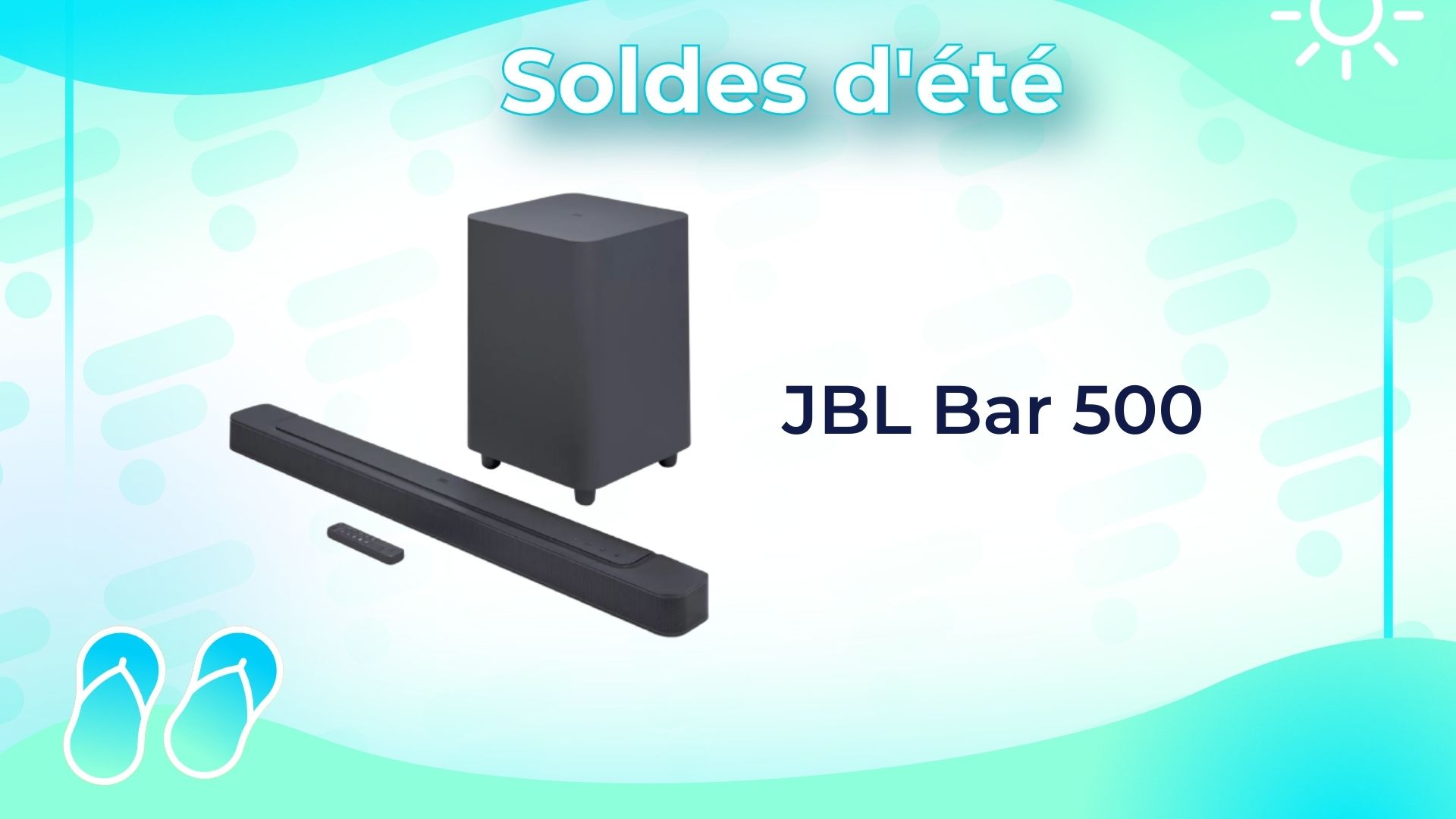 Jbl Bar 5.0 Multibeam Barre De Son Télé - Connectée Au Bluetooth