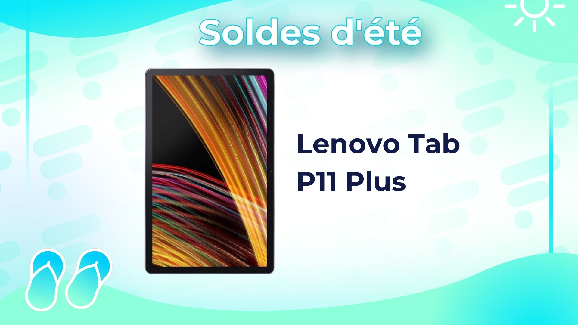 Seulement 139 €, c'est le prix de la tablette familiale de Lenovo pendant  les soldes
