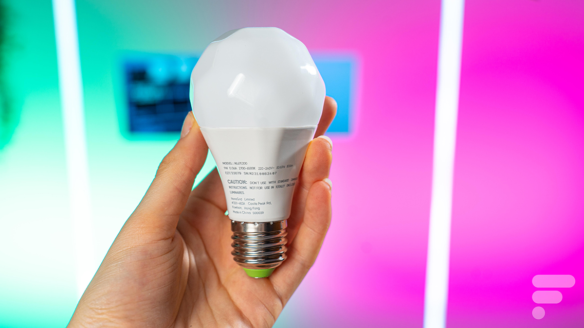 Test Nanoleaf Essentials Matter Smart Bulb E27 : une ampoule