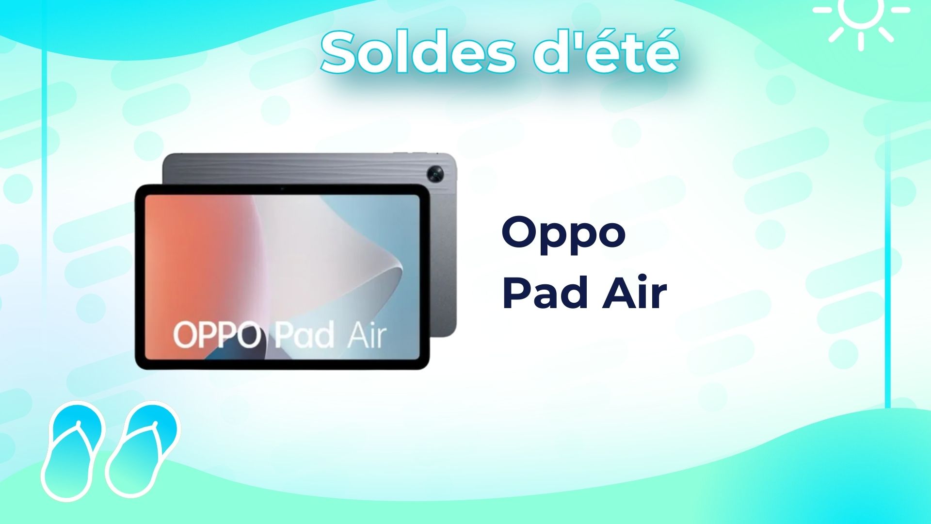 OPPO dévoile officiellement sa première tablette : l'OPPO Pad Air