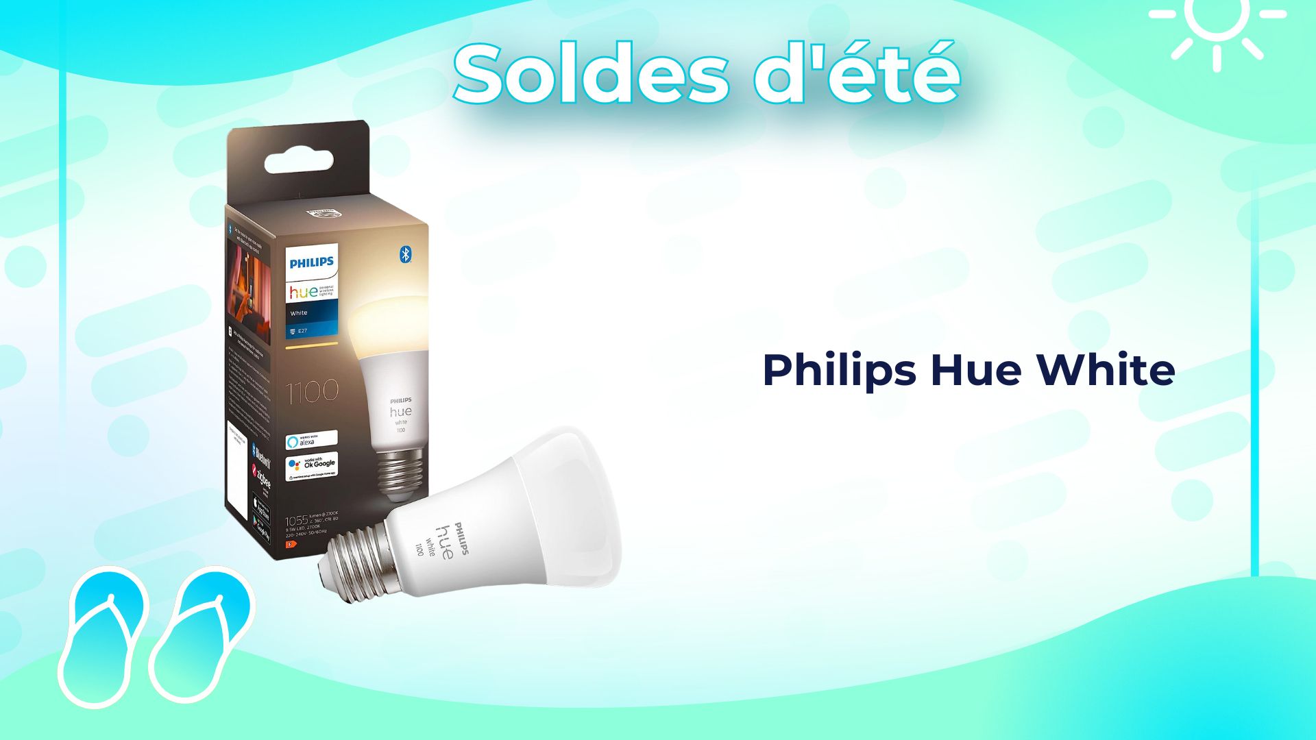 Ce pack 2 ampoules Philips Hue E27 + Echo Show 5 est moins cher