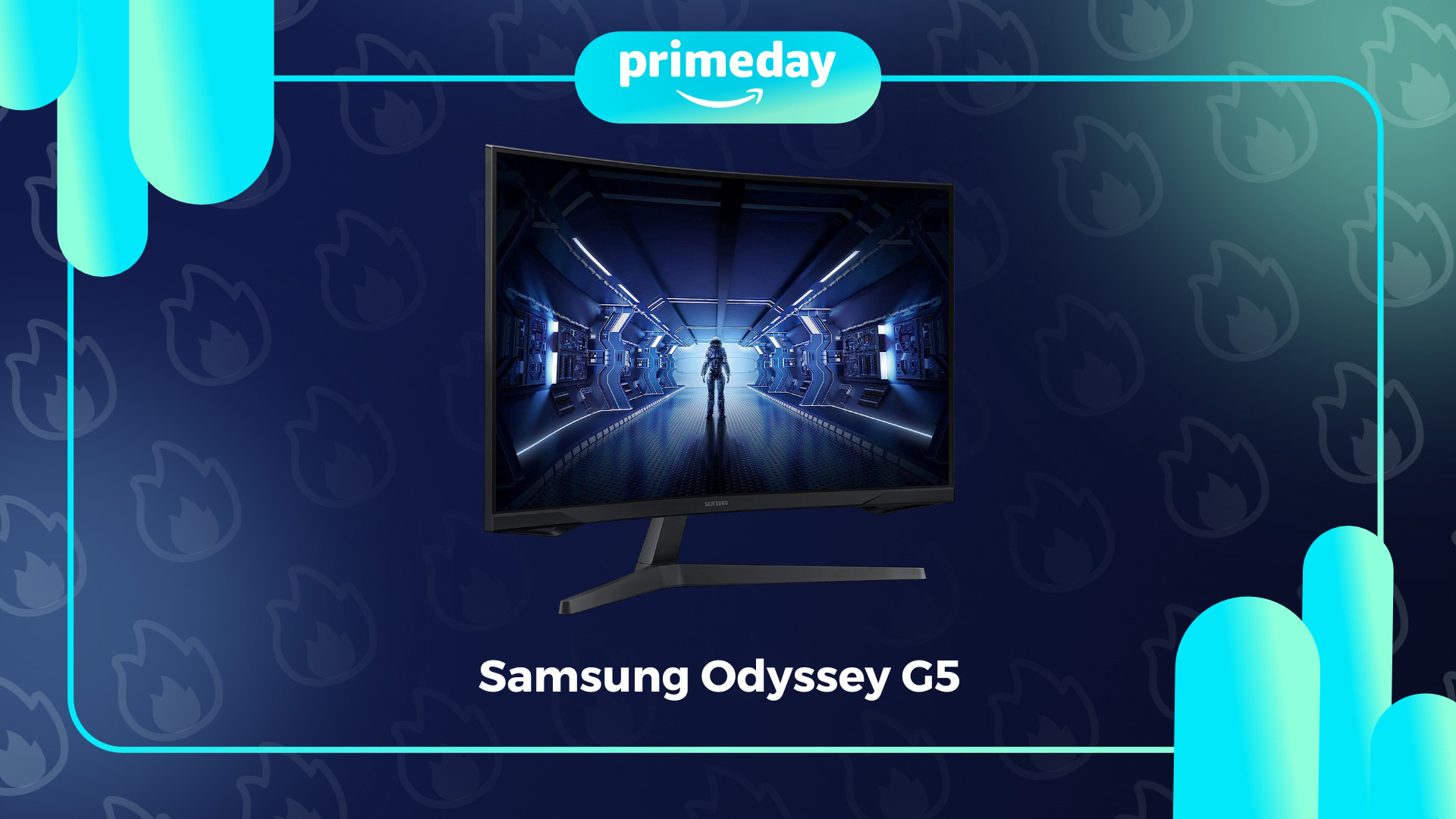 L'écran Samsung Odyssey G5 offre ses courbes pour moins de 280 euros