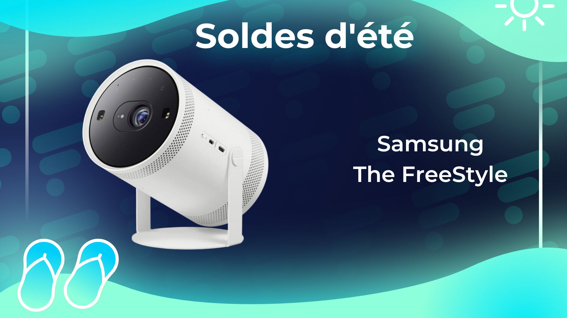 Samsung The Freestyle : -50 % sur ce vidéoprojecteur petit et costaud  durant les soldes