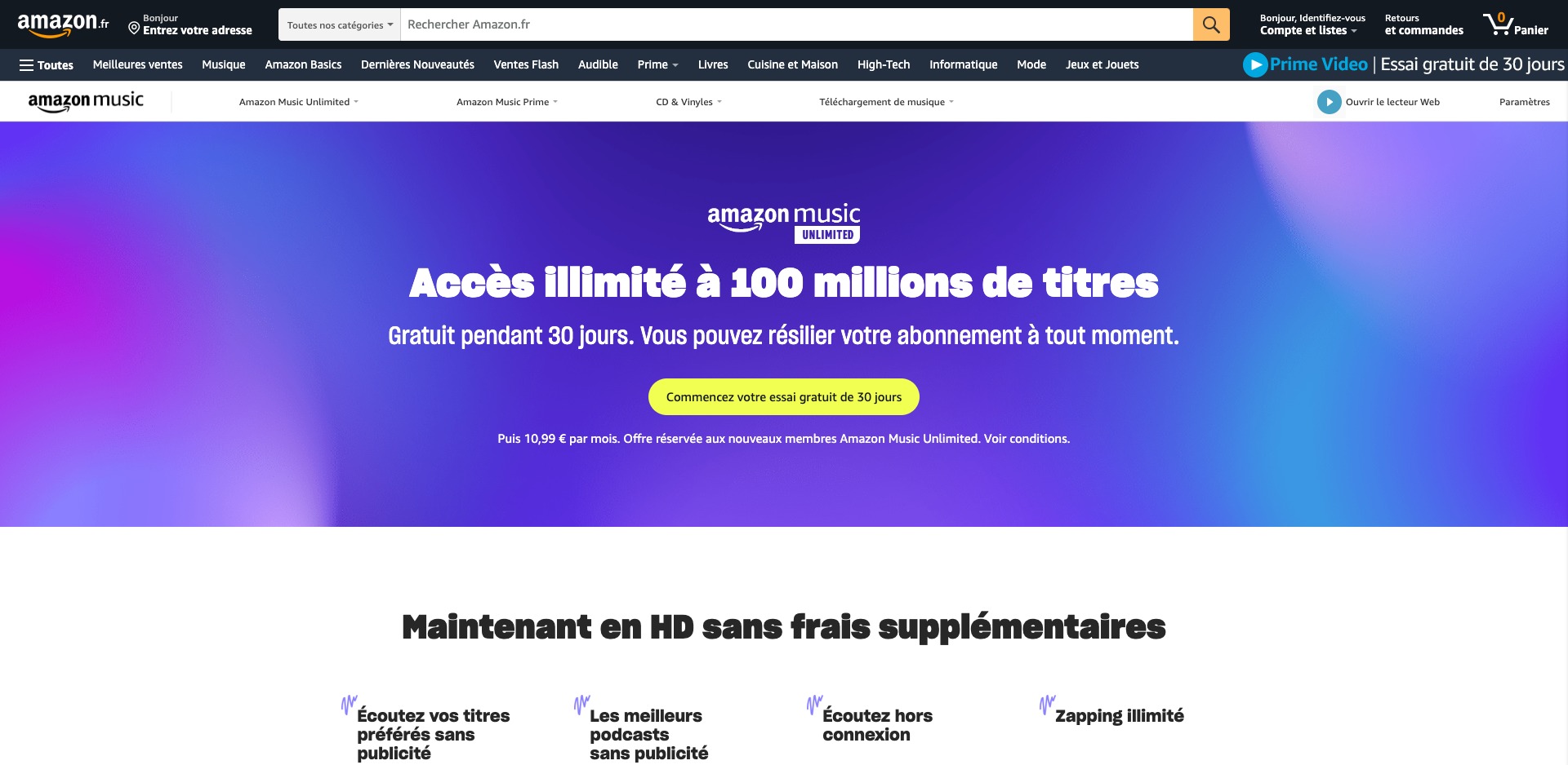Test  Music Unlimited : notre avis sur le service de streaming audio  - CNET France