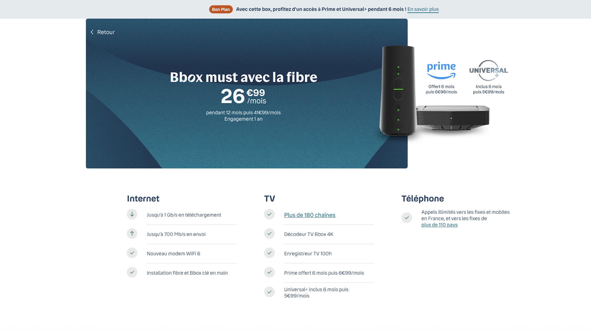 Fibre pas chère : la box internet de Bouygues Telecom est à petit prix !