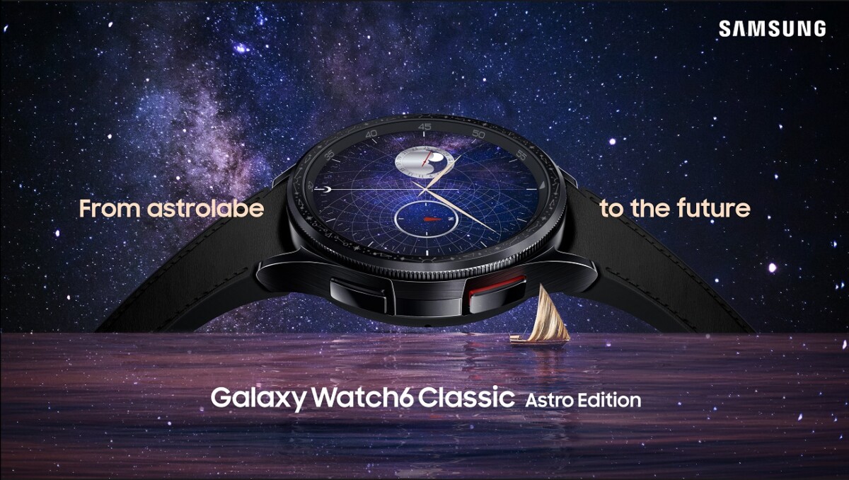 La Samsung Galaxy Watch 6 Classic Astro Edition