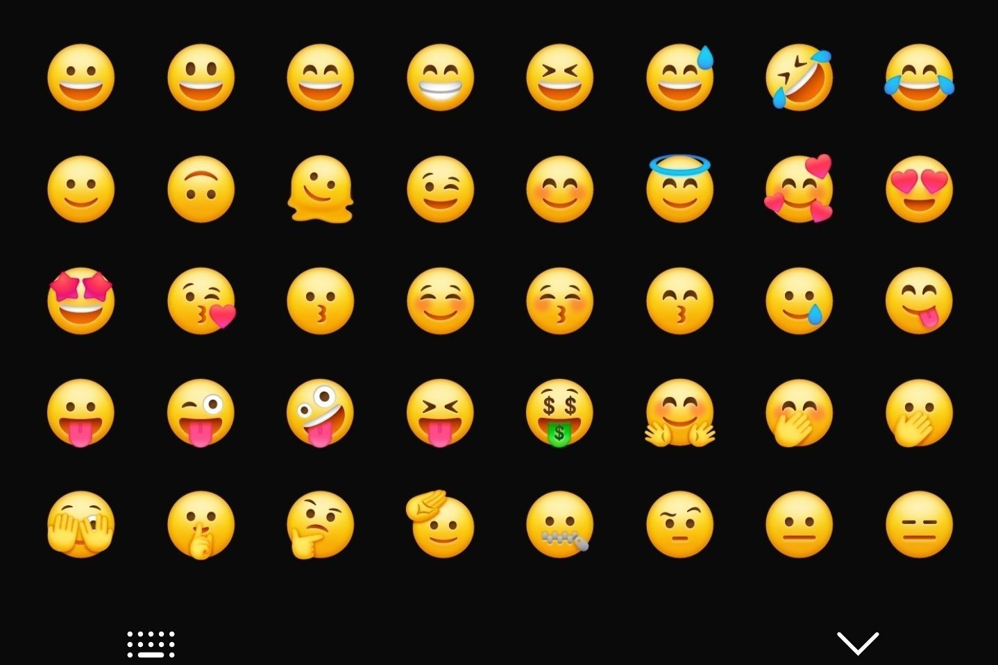 así se ven los nuevos emojis de samsung 😜 - Es Android