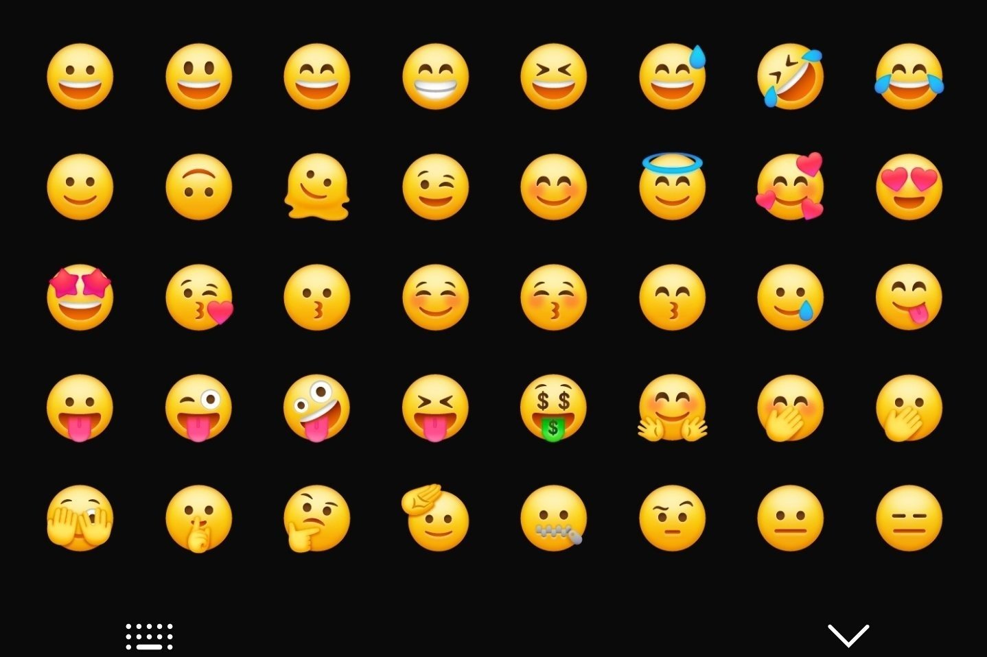 así se ven los nuevos emojis de samsung 😜 Es Android