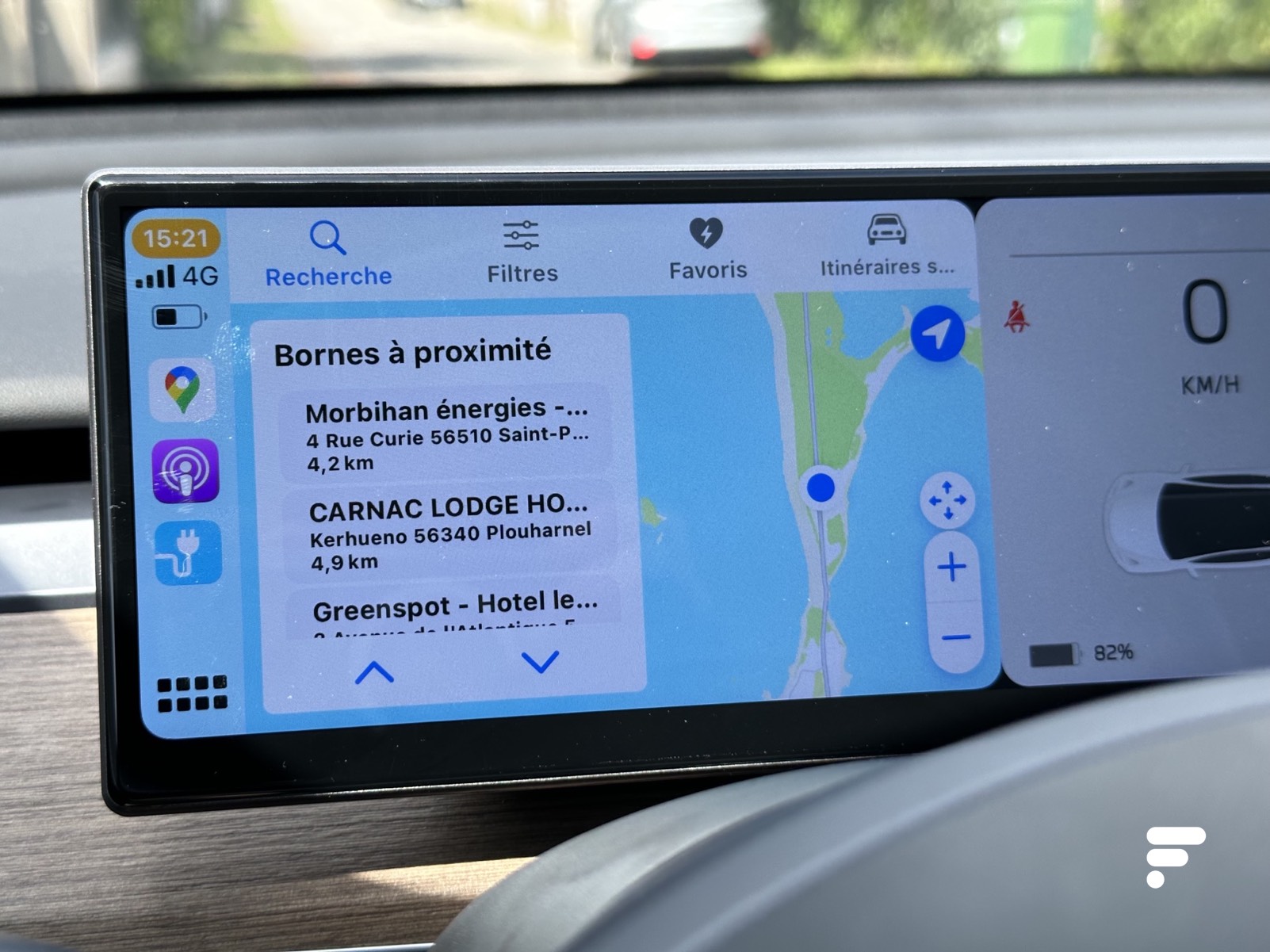 L'écran CarPlay et Android auto qui change tout à bord de votre Tesla Model  3 ou Y