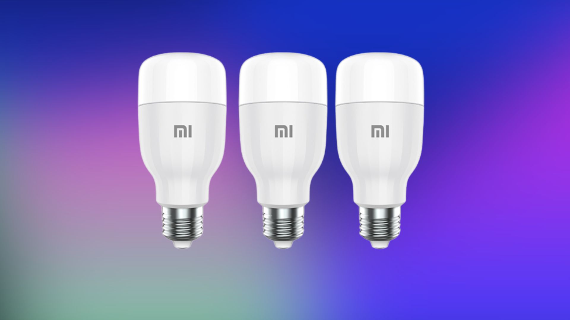 Xiaomi propose trois de ses ampoules connectées pour 34 euros