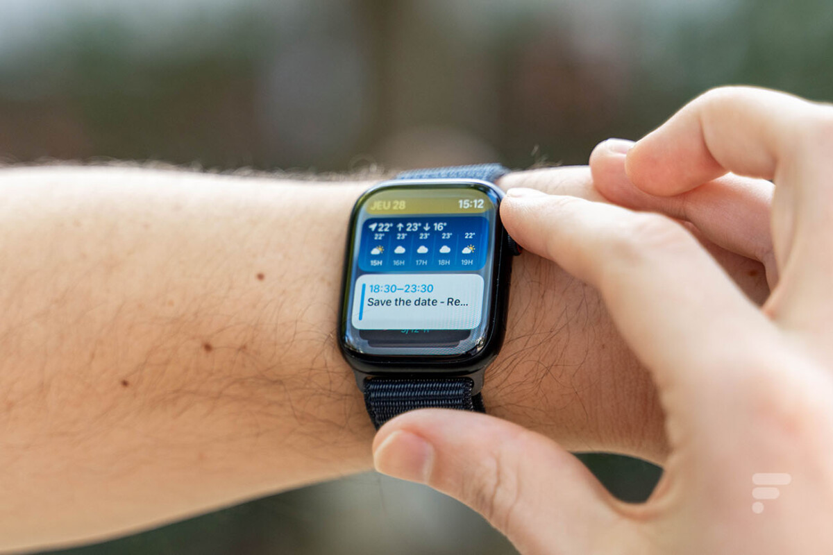 Le nouvel empilement intelligent de watchOS 10 sur l'Apple Watch Series 9